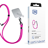 Smartphone Lanyard 3mk EasyClip - rózsaszín