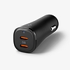 Spigen ArcStation Essential EV502 50W autós töltő - fekete