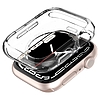 Spigen - Folyadékkristály - Apple Watch 4 / 5 / 6 / SE / SE 2 / 7 / 8 (40 mm / 41 mm) - kristálytiszta (KF237597)