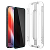 Spigen Glas.tR EzFit adatvédelmi edzett üveg iPhone 15/16-hoz adapterrel (2 db)