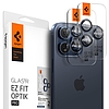 Spigen - Optik.tR EZ Fit Pro kameraüveg (2 csomag) - iPhone 14 Pro / 14 Pro Max / 15 Pro / 15 Pro Max - Kék titán