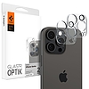 Spigen Optik.tR kameravédő iPhone 14 Pro / Pro Max / 15 Pro / Pro Max / 16 Pro / Pro Max készülékhez - Átlátszó 2 db.