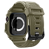 Spigen Rugged Armor "Pro" szíj Apple Watch 10-hez (46 mm) - zöld