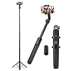 Spigen - Selfie Stick (S560W) - Stabil, Bluetooth, 1/4 csavar, telefonhoz, GoPro - Fekete