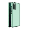 Spring Case átlátszó TPU gél védőborítás színes kerettel Samsung Galaxy A72 4G mintához