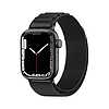 Szíj alpesi acél csattal Apple Watchhoz 38/40/41 mm - fekete