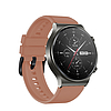 Szilikon szíj Huawei Watch GT 2/3/4/2 Pro/3 Pro/4 Pro/GT 2e 46mm-hez - bordó