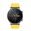 Szilikon szíj Huawei Watch GT 2/3/4/2 Pro/3 Pro/4 Pro/GT 2e 46mm-hez - sárga