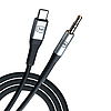 Tartozékok - 3mk AUX kábel USB-C - Jack 3,5 mm