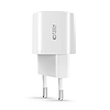 Tech-Protect C20W töltő mini USB-C PD 20W / USB-A QC 3.0 - fehér