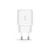 Tech-Protect C20W USB-C PD 20W / USB-A QC 3.0 töltő USB-C-vel / Lightning kábel - fehér