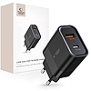 Tech-Protect C30W töltő USB-C PD 30W / USB-A QC 3.0 - Fekete