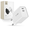 Tech-Protect C35W töltő 2x USB-C PD 35W - fehér