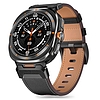 Tech-Protect Delta Pro bőrszíj Samsung Galaxy Watch Ultra (47 mm) készülékhez - fekete