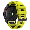 Tech-Protect IconBand Pro szíj Garmin Fenix 3 / 5X / 3HR / 5X Plus / 6X / 6X Pro / 7X készülékhez - lime fekete