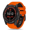 Tech-Protect IconBand Pro szíj Garmin Fenix 3 / 5X / 3HR / 5X Plus / 6X / 6X Pro / 7X készülékhez - narancssárga-fekete