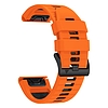 Tech-Protect IconBand Pro szíj Garmin Fenix 3 / 5X / 3HR / 5X Plus / 6X / 6X Pro / 7X készülékhez - narancssárga-fekete