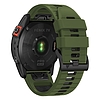 Tech-Protect IconBand Pro szíj Garmin Fenix 3 / 5X / 3HR / 5X Plus / 6X / 6X Pro / 7X készülékhez - Sötétzöld/fekete