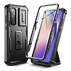 Tech-Protect Kevlar Cam+ tok Samsung Galaxy A55 5G telefonhoz - fekete