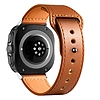 Tech-Protect LeatherFit szíj Samsung Galaxy Watch Ultra (47 mm) készülékhez - barna