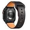 Tech-Protect Naturalfit szíj Apple Watch 4 / 5 / 6 / 7 / 8 / 9 / SE (38 / 40 / 41 mm) - fekete