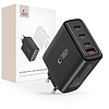 Tech-Protect NC100W-GAN töltőhálózat GaN 3x USB-C PD 100W / USB-A QC 3.0 - fekete