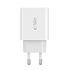 Tech-Protect NC30W töltő 2x USB-C PD 30W / USB-A QC 3.0 - fehér