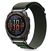 Tech-Protect Nylon Pro szíj Garmin Fenix 5 / 6 / 6 Pro / 7 / 8 (47 mm) készülékhez - zöld