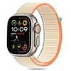 Tech-Protect nylon szíj Apple Watchhoz 6 / 7 / 8 / 9 / 10 / SE / Ultra 1 / 2 (44 / 45 / 46 / 49 MM) - bézs