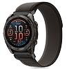 Tech-Protect nylon szíj Garmin Fenix 5 / 6 / 6 Pro / 7 / 8 (47 mm) készülékhez - fekete