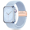 Tech-Protect nylonmag szíj Apple Watch 4 / 5 / 6 / 7 / 8 / 9 / SE (38 / 40 / 41 mm) - kék