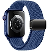 Tech-Protect nylonmag szíj Apple Watch 4 / 5 / 6 / 7 / 8 / 9 / SE / Ultra 1 / 2 (42 / 44 / 45 / 49 mm) - kék