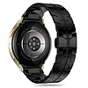 Tech-Protect rozsdamentes vonalas szíj Samsung Galaxy Watch 4 / 5 / 5 PRO / 6 / 7 / FE telefonhoz - fekete