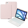 Tech-Protect SC Mag Pen + billentyűzet tok Apple iPad Air 10,9" 4. / 5. gen. (2020-2022) / 11" 6. generációhoz. (2024) - Rózsaszín