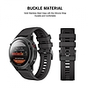 Tech-Protect Smooth szíj Garmin Fenix 3 / 5X / 3HR / 5X Plus / 6X / 6X Pro / 7X készülékhez - fekete