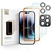 Tech-Protect Supreme Set Edzett üveg iPhone 16 Pro Max készülékhez - Átlátszó (3 db)