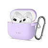 Tech-Protect szilikon horgos tok Apple AirPods 3-hoz - lila