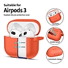 Tech-Protect szilikon horgos tok Apple AirPods 3-hoz - narancssárga