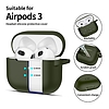 Tech-Protect szilikon horgos tok Apple AirPods 3-hoz - zöld