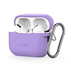 Tech-Protect szilikon horgos tok Apple AirPods Pro 1/2 készülékhez - lila