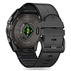 Tech-Protect szilikon PU szíj Garmin Fenix 5X / 5X Plus / 6X / 6X Pro / 7X / 8 (51 mm) készülékhez - fekete