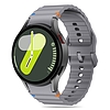 Tech-Protect szilikon sportszíj Samsung Galaxy Watch 4 / 5 / 5 Pro / 6 / 7 / FE készülékhez - szürke