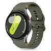 Tech-Protect szilikon sportszíj Samsung Galaxy Watch 4 / 5 / 5 Pro / 6 / 7 / FE telefonhoz - zöld