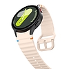 Tech-Protect szilikon sportszíj Samsung Galaxy Watch 4 / 5 / 5 Pro / 6 / 7 / FE telefonhoz - rózsaszín