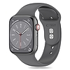 Tech-Protect szilikon szíj Apple Watch 4 / 5 / 6 / 7 / 8 / 9 / SE (38 / 40 / 41 mm) - szürke