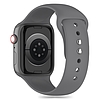 Tech-Protect szilikon szíj Apple Watch 4 / 5 / 6 / 7 / 8 / 9 / SE (38 / 40 / 41 mm) - szürke