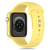 Tech-Protect szilikon szíj Apple Watch 4 / 5 / 6 / 7 / 8 / 9 / SE / Ultra 1 / 2 (42 / 44 / 45 / 49 mm) - sárga