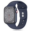 Tech-Protect szilikon szíj Apple Watch 4 / 5 / 6 / 7 / 8 / 9 / SE / Ultra 1 / 2 (42 / 44 / 45 / 49 mm) - kék