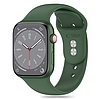 Tech-Protect szilikon szíj Apple Watch 4 / 5 / 6 / 7 / 8 / 9 / SE / Ultra 1 / 2 (42 / 44 / 45 / 49 mm) - zöld