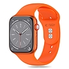 Tech-Protect szilikon szíj Apple Watch 4 / 5 / 6 / 7 / 8 / 9 / SE / ULTRA 1 / 2 (42 / 44 / 45 / 49 mm) - narancssárga